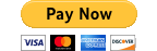 Pay Now with PayPal — accepts major credit cards