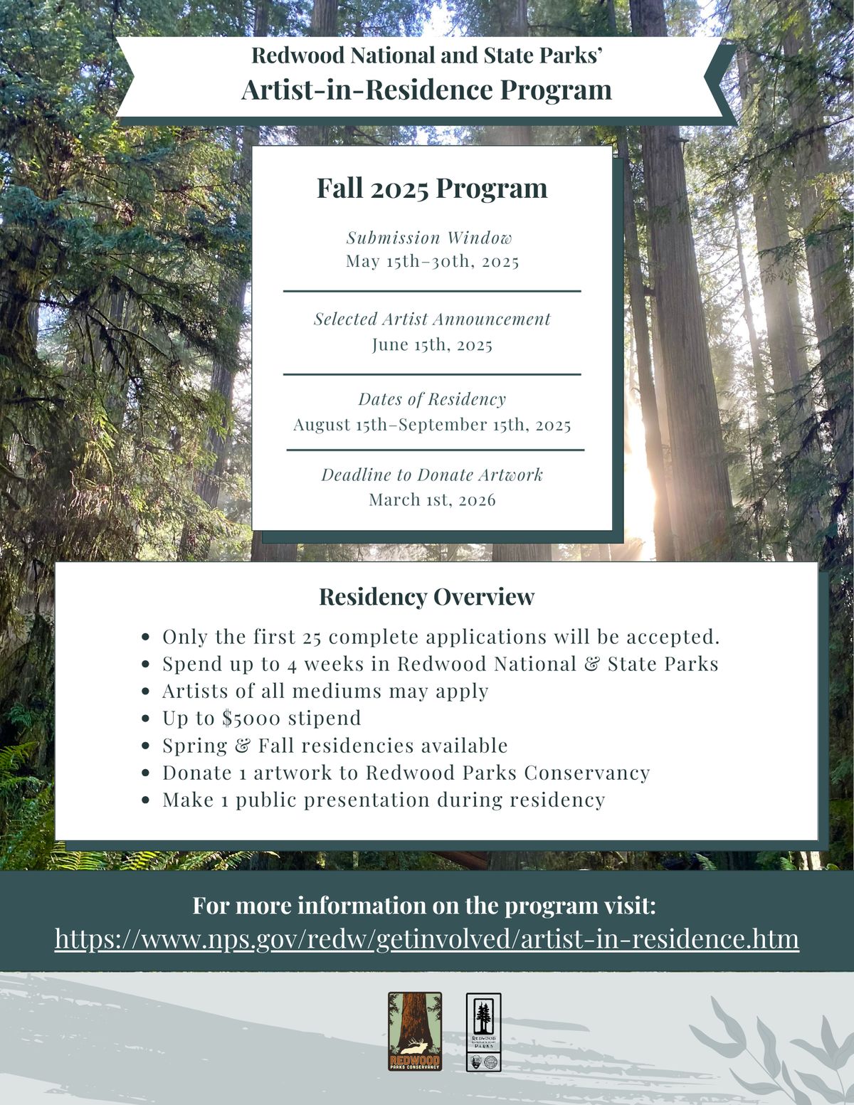 Open Call: Fall Artist-in-Residence Applications