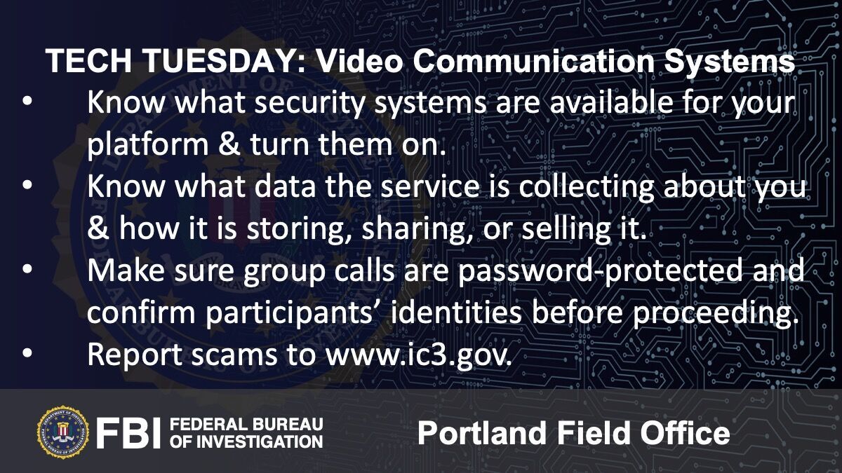 Tech Tuesday: Building a Digital Defense Against Video Chat Platforms