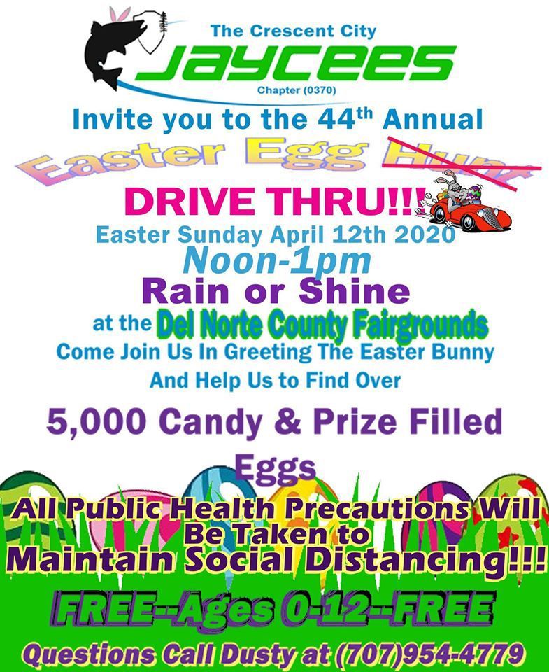 Jaycees hosts social distancing safe Easter Egg Drive Thru
