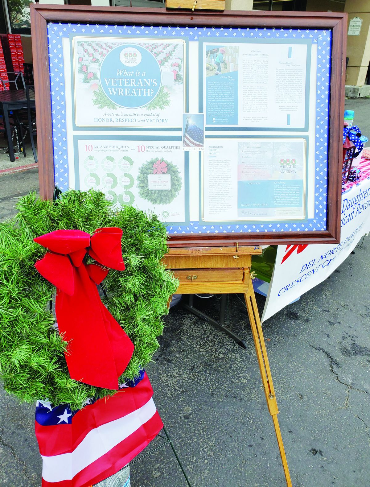Del Norte DAR wraps up wreaths kick-off