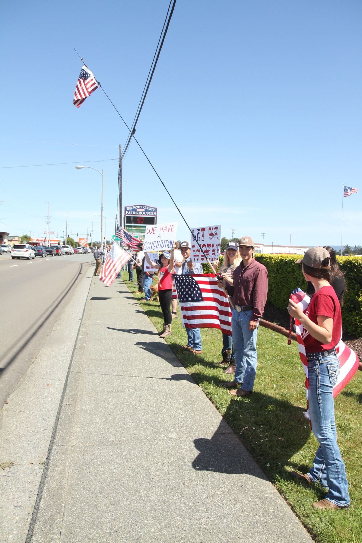 Organizers host second protest as state outlines move to Phase 2 opening