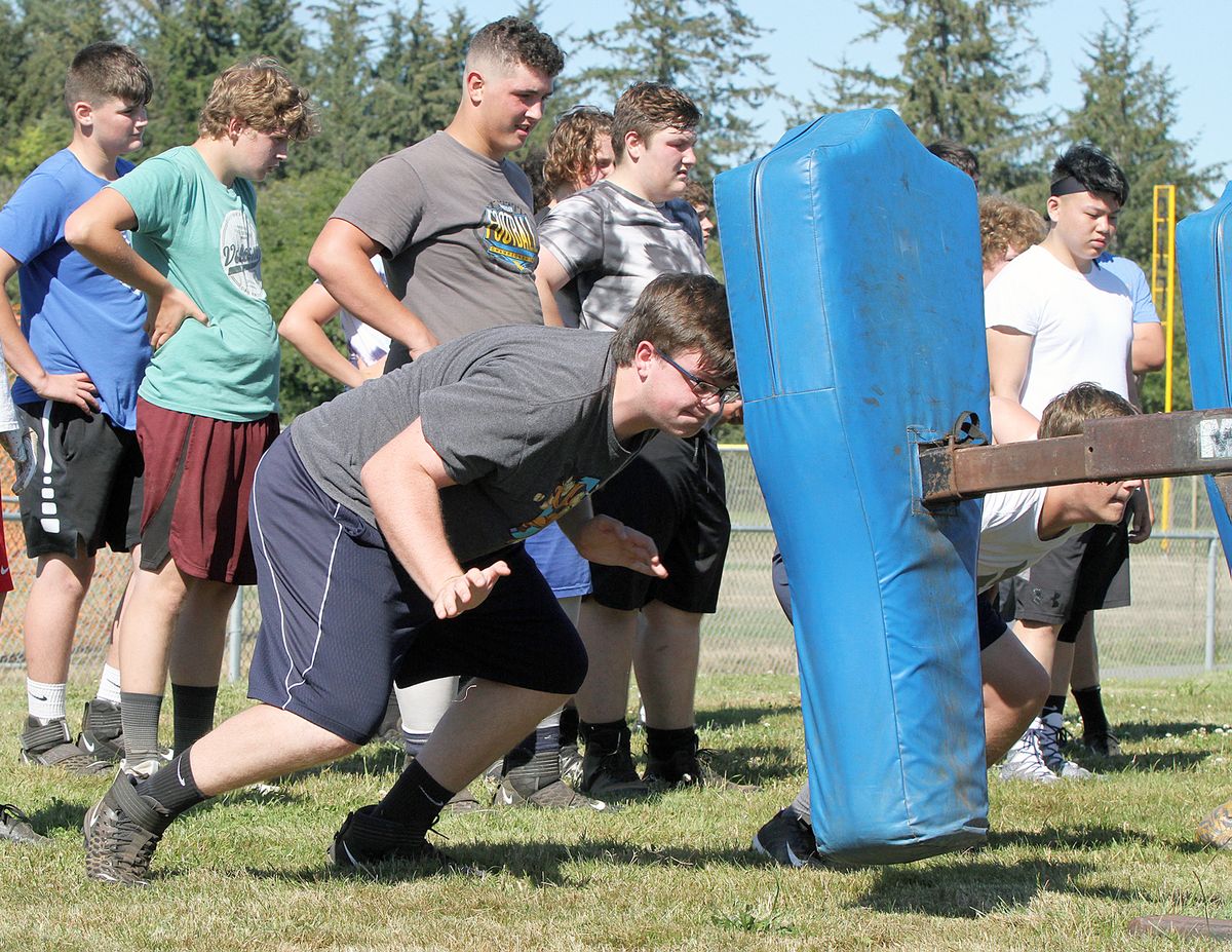 Warrior football Goes Camping