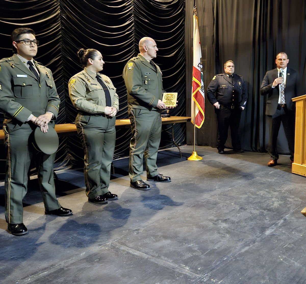 Photos: Del Norte law enforcement recognizes its own