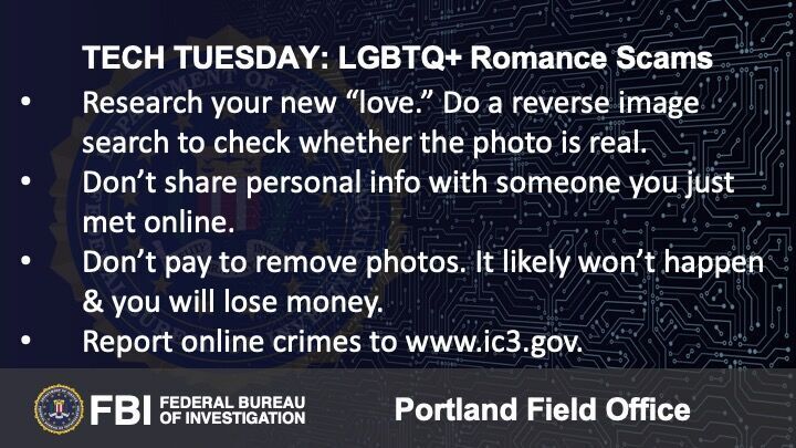 Tech Tuesday: Building a Digital Defense Against Dating Scams Targeting the LGBTQ+ Community