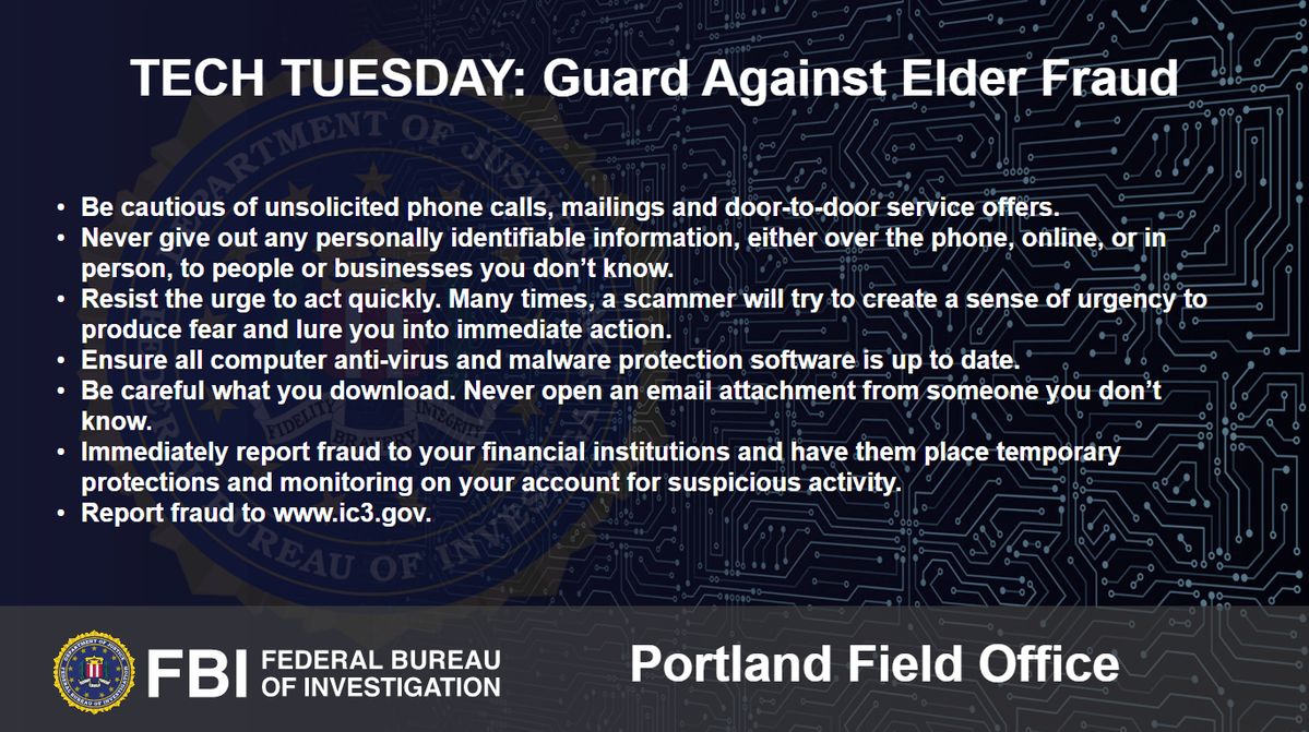 Tech Tuesday: Building a Digital Defense Against Elder Fraud