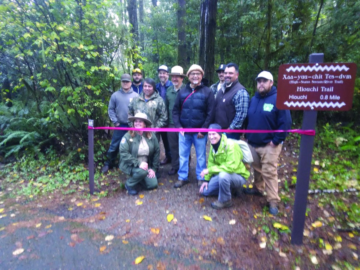New walking trail dedicated in Hiouchi
