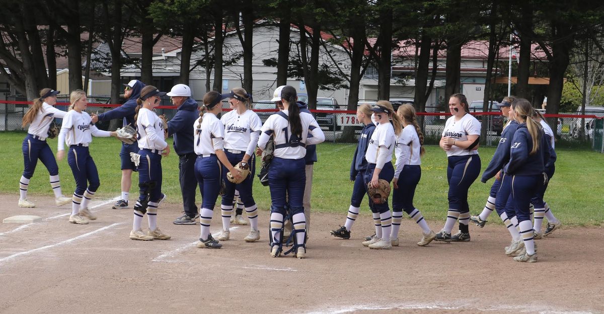 Warriors win third straight conference crown in softball
