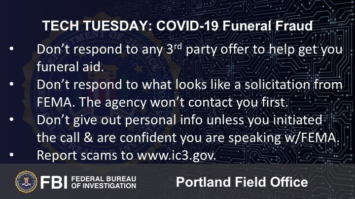 Tech Tuesday: Building a Digital Defense Against COVID-19 Funeral Fraud