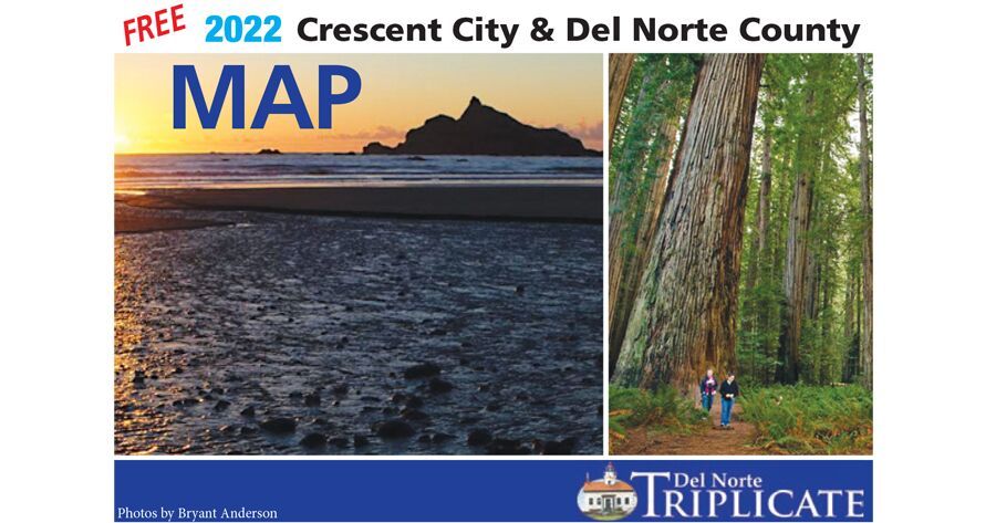 2022 Crescent City & Del Norte County Map