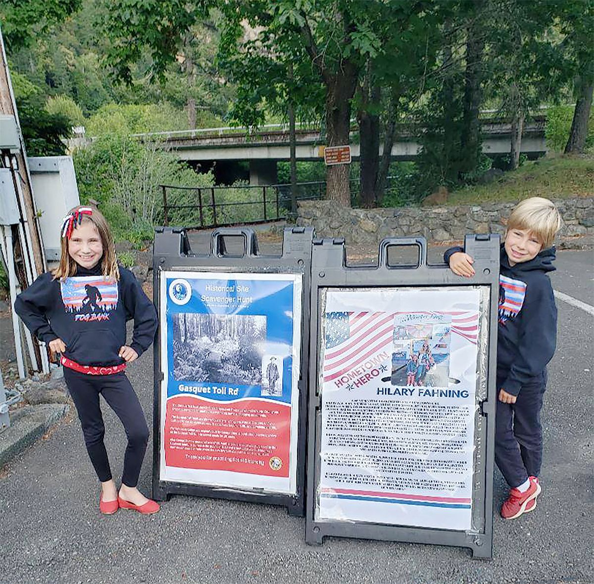Fahning family road trip wins Hometown Hero Scavenger Hunt