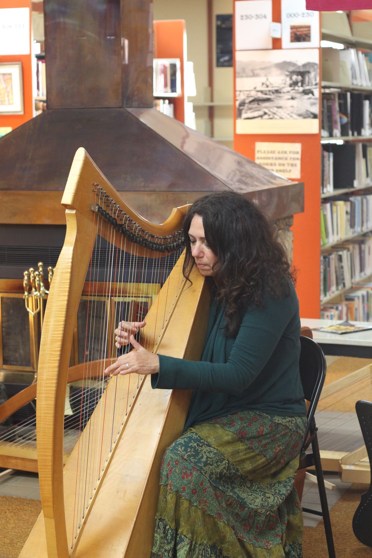 Healing harpists delight Del Norte