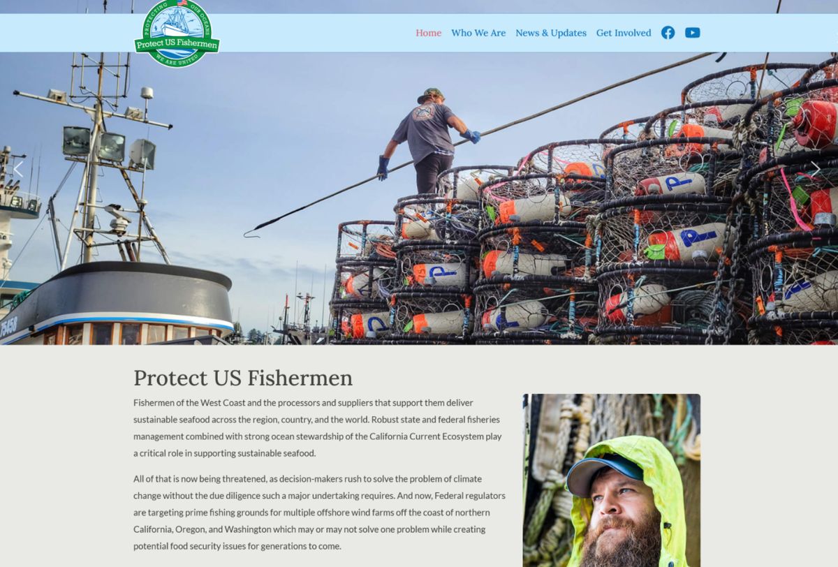 Protect US Fishermen unveils new website to shine light on offshore wind issues