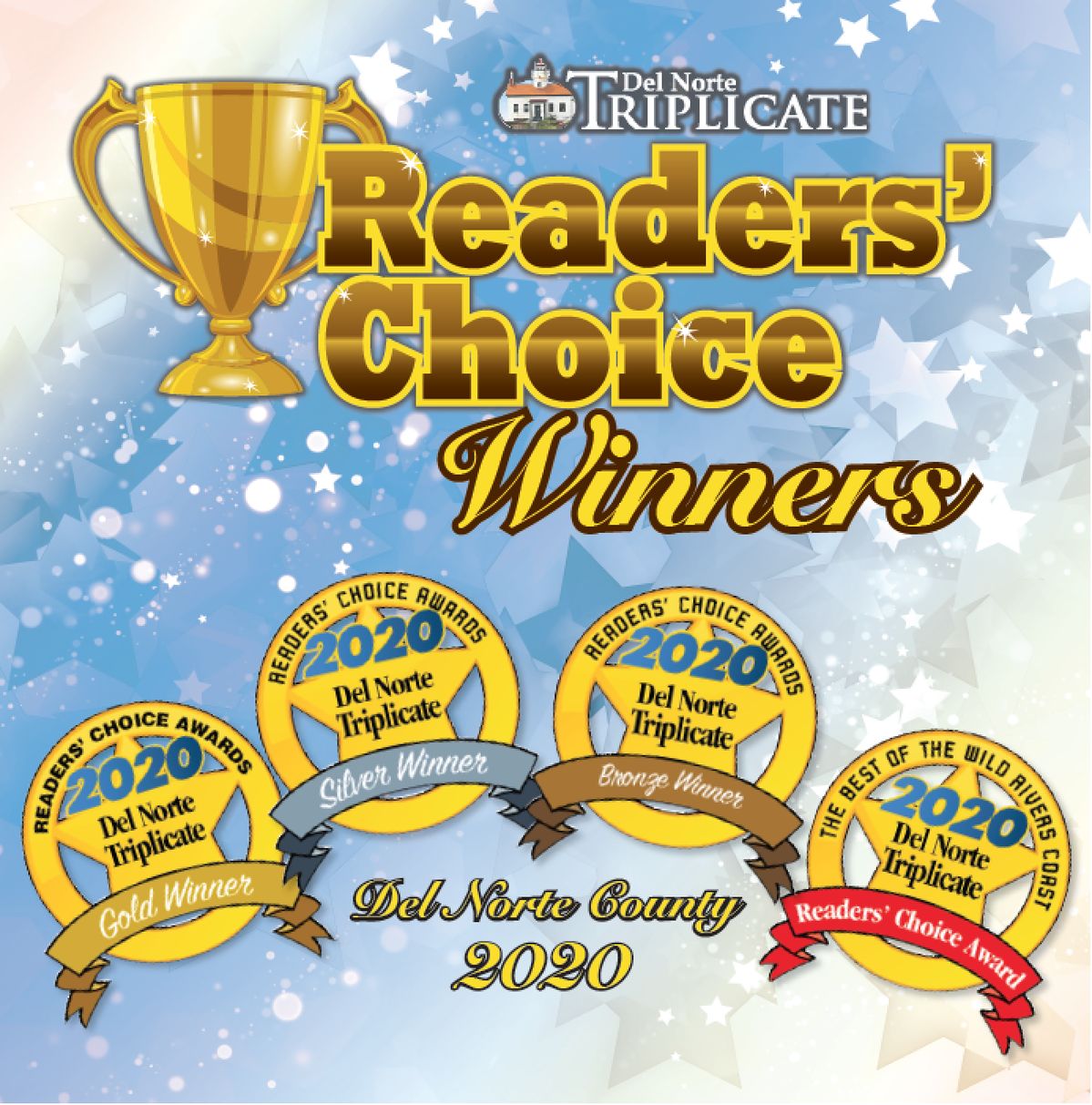 2020 Del Norte County Reader's Choice Winners
