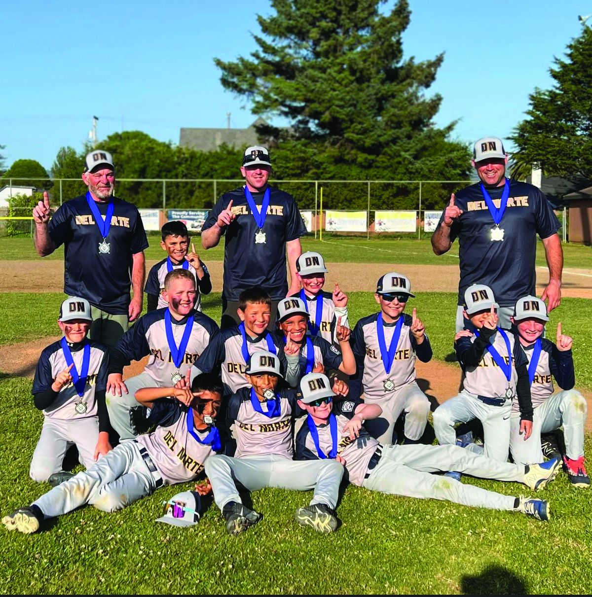Del Norte Little Leaguers sweep to district championships