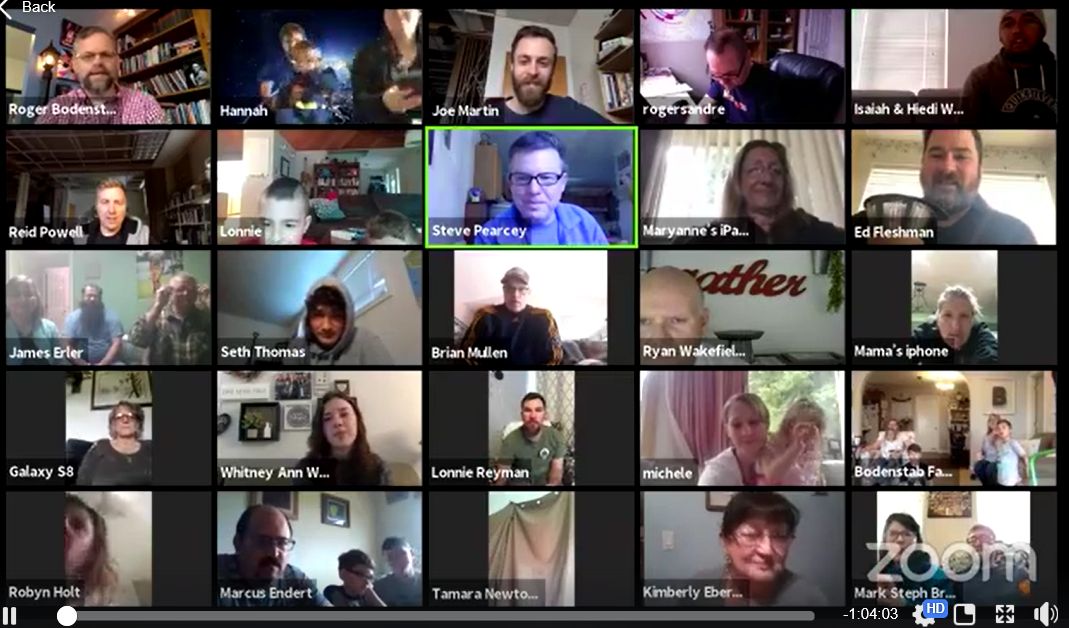 Pastors provide essential services through online technology