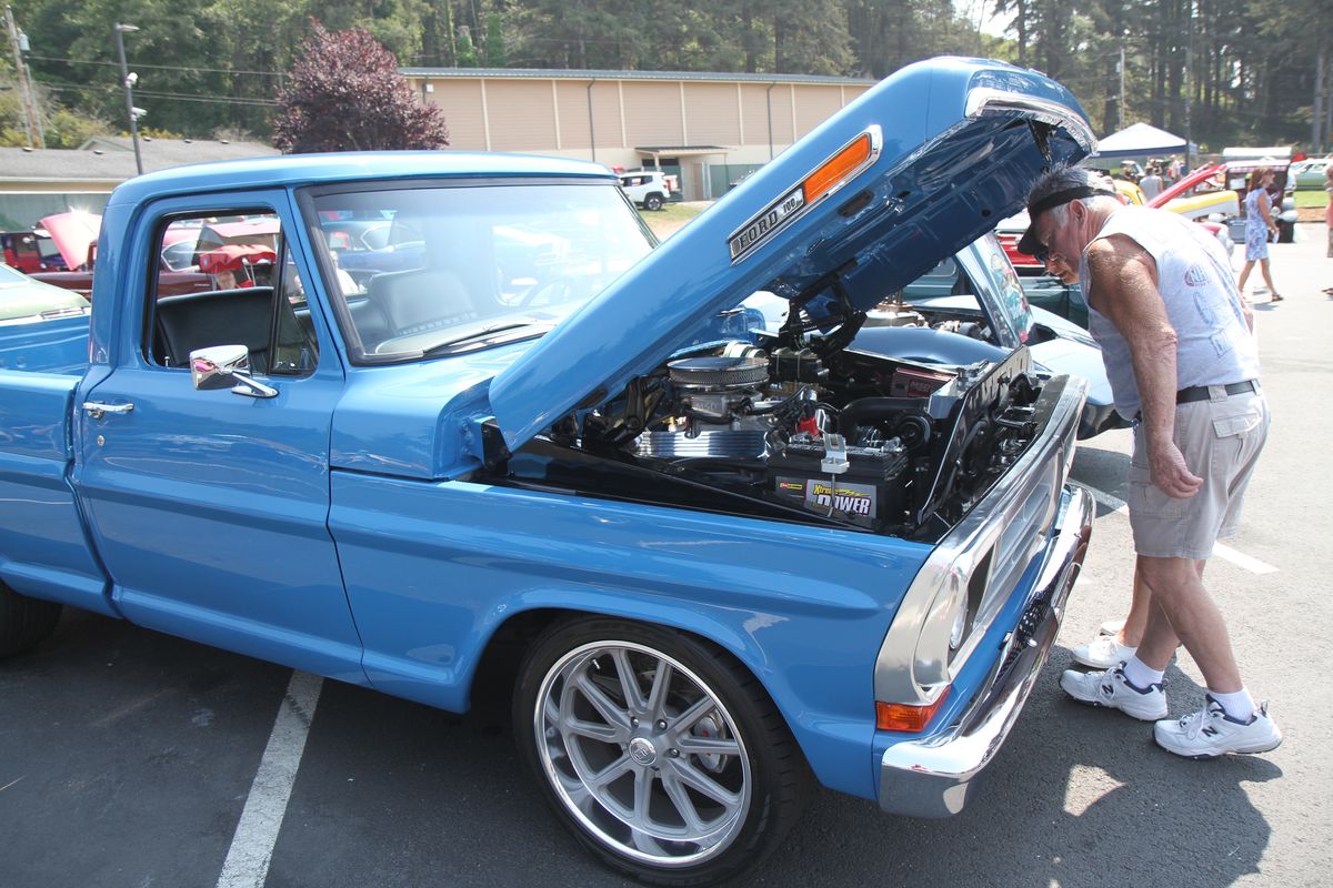 Most entries ever for MDA Benefit Car Show at Lucky 7 in Smith River