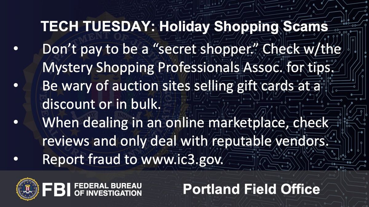 Tech Tuesday: Building a Digital Defense Against Holiday Shopping Scams