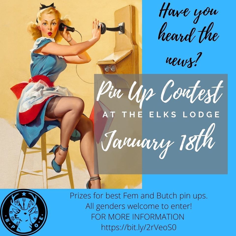 Elks Lodge planning pin-up contest