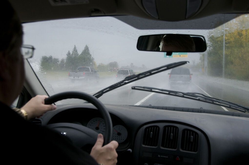 First rains after a long dry spell bring slick roads and require extra driving caution