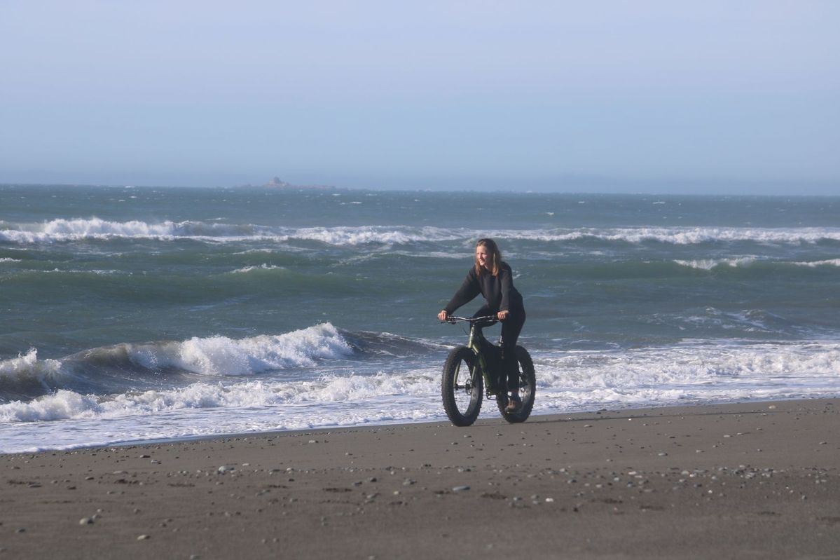 On The Beach: Smooooth fat-tire beach bikes