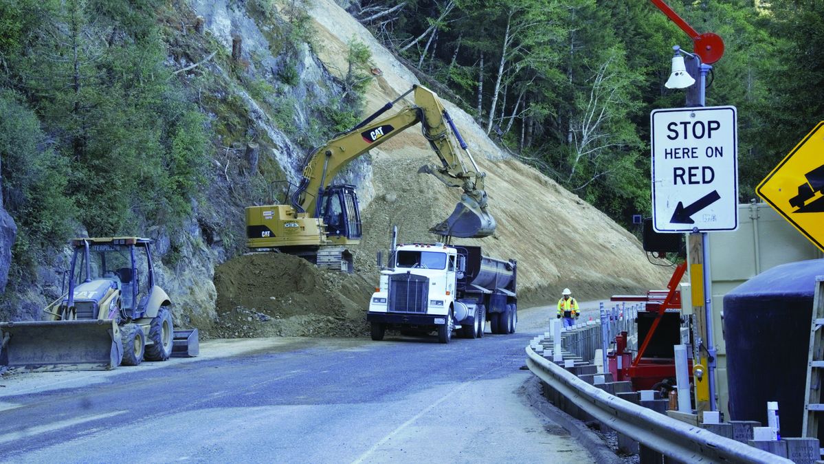 Work continues at Last Chance Grade