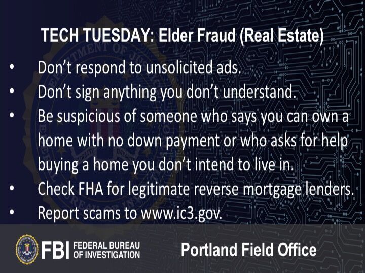 Tech Tuesday: Building a Digital Defense Against Elder Fraud (Part 4 - Real Estate Scams)