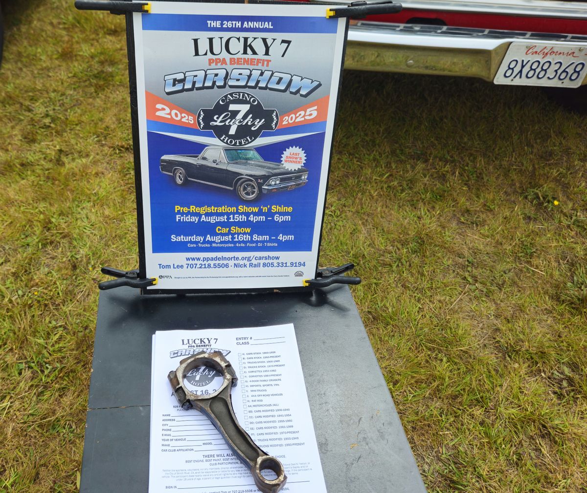Partnership for the Performing Arts Hosts Lucky 7 Car Show
