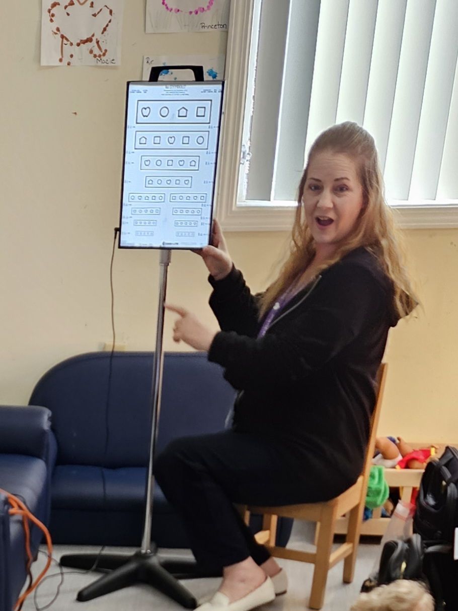 Elks Project Tests Eyesight for Del Norte Preschoolers