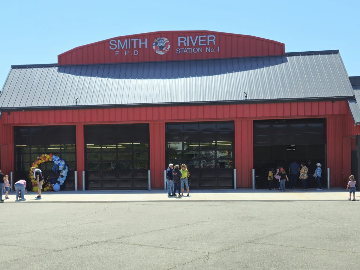 Smith River Fire Shows Off Its New Building