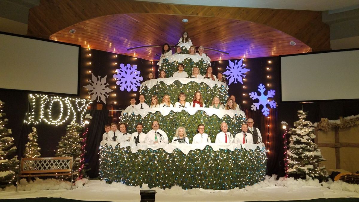 Foursquare’s Christmas tree is still singing