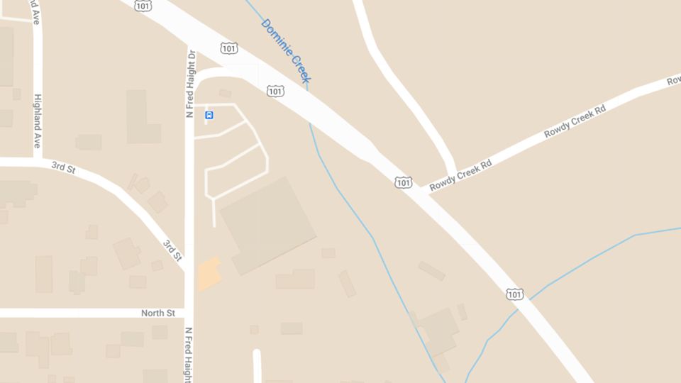 Caltrans closes N. Fred Haight Drive at Highway 101 for bridge, culvert work