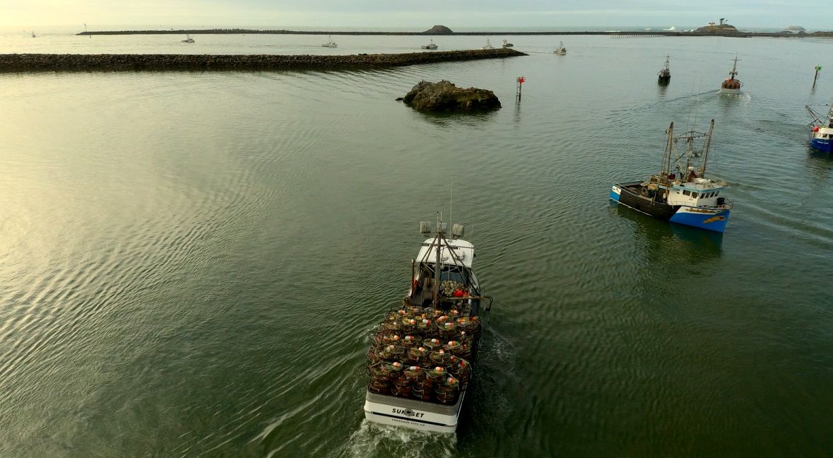 Photos: Crab Boats launching out to sea January 17th