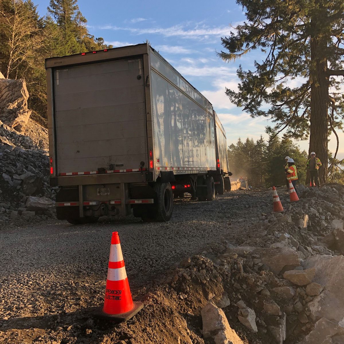 Highway 101 to open this morning