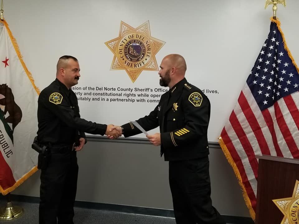DNSO welcomes new deputy and correctional lieutenant