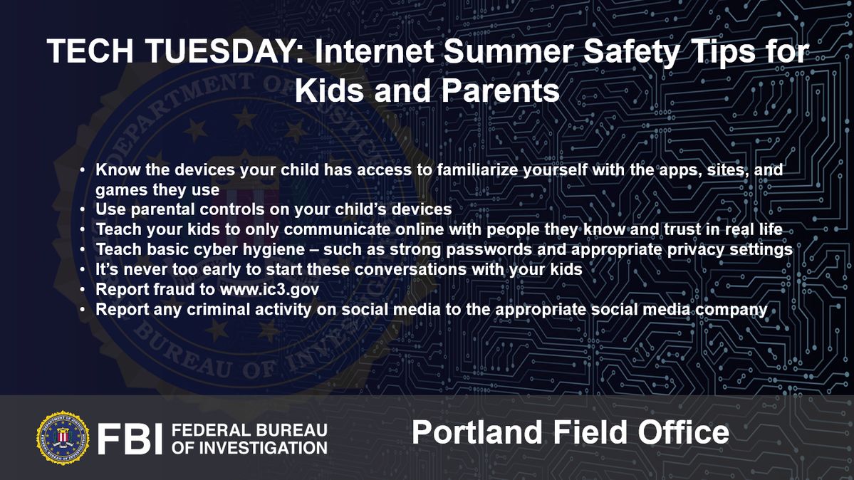 Tech Tuesday: Building a Defense with Summer Safety Tips For Parents and Kids