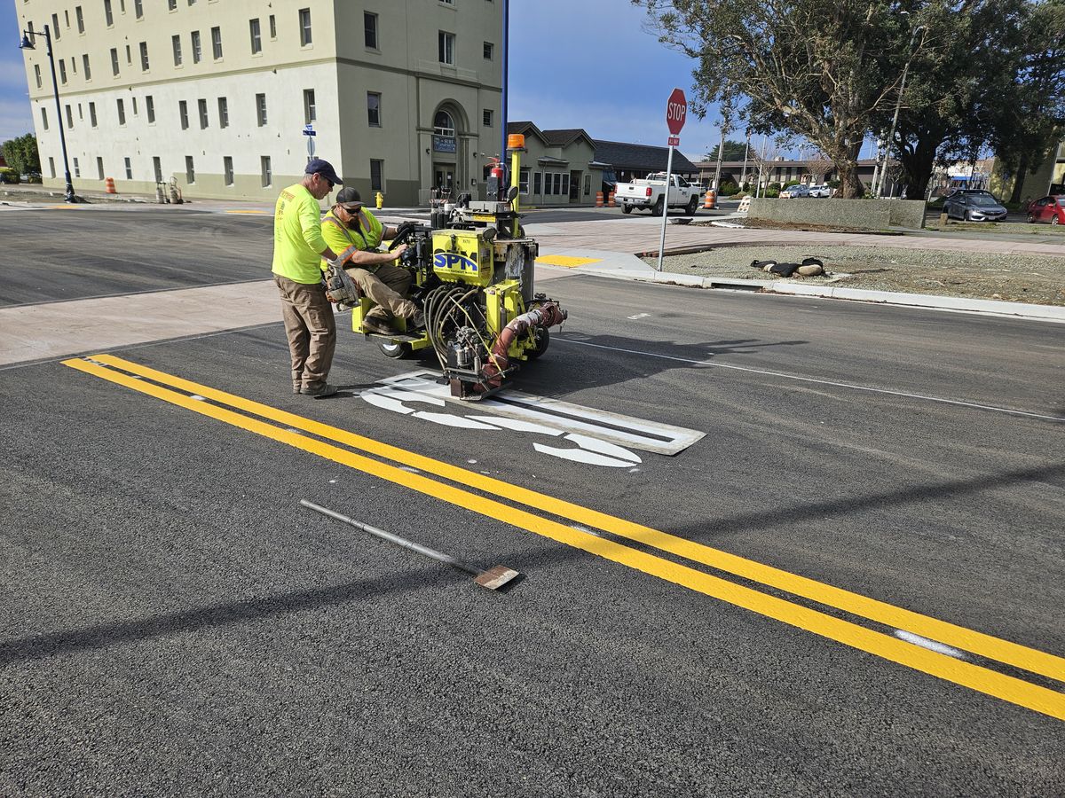 Front Street is open