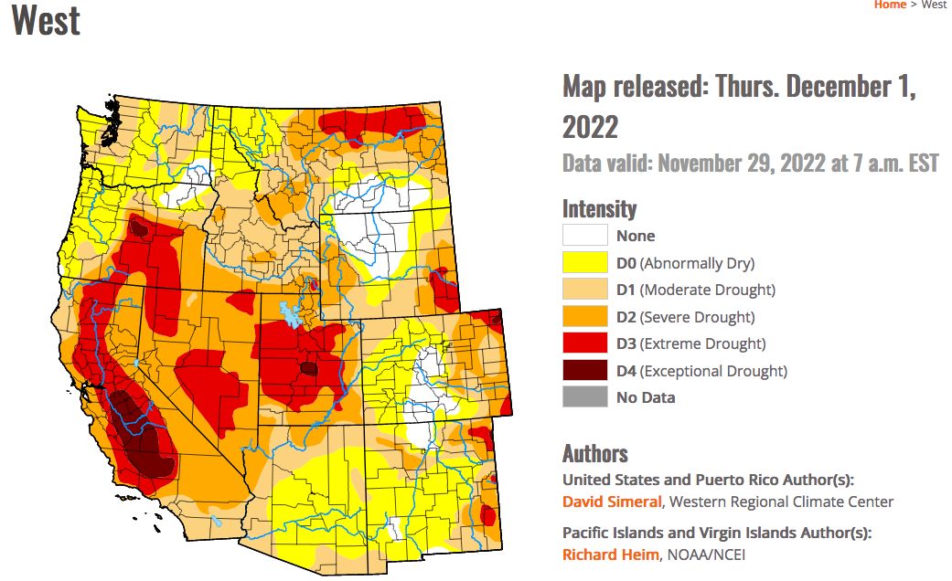 Drought Crisis: Congressional letter outlines priorities needed