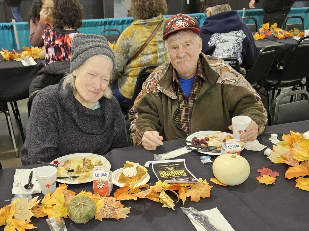 Photos: Thanksgiving 2023 at the Fairgrounds feeds hundreds