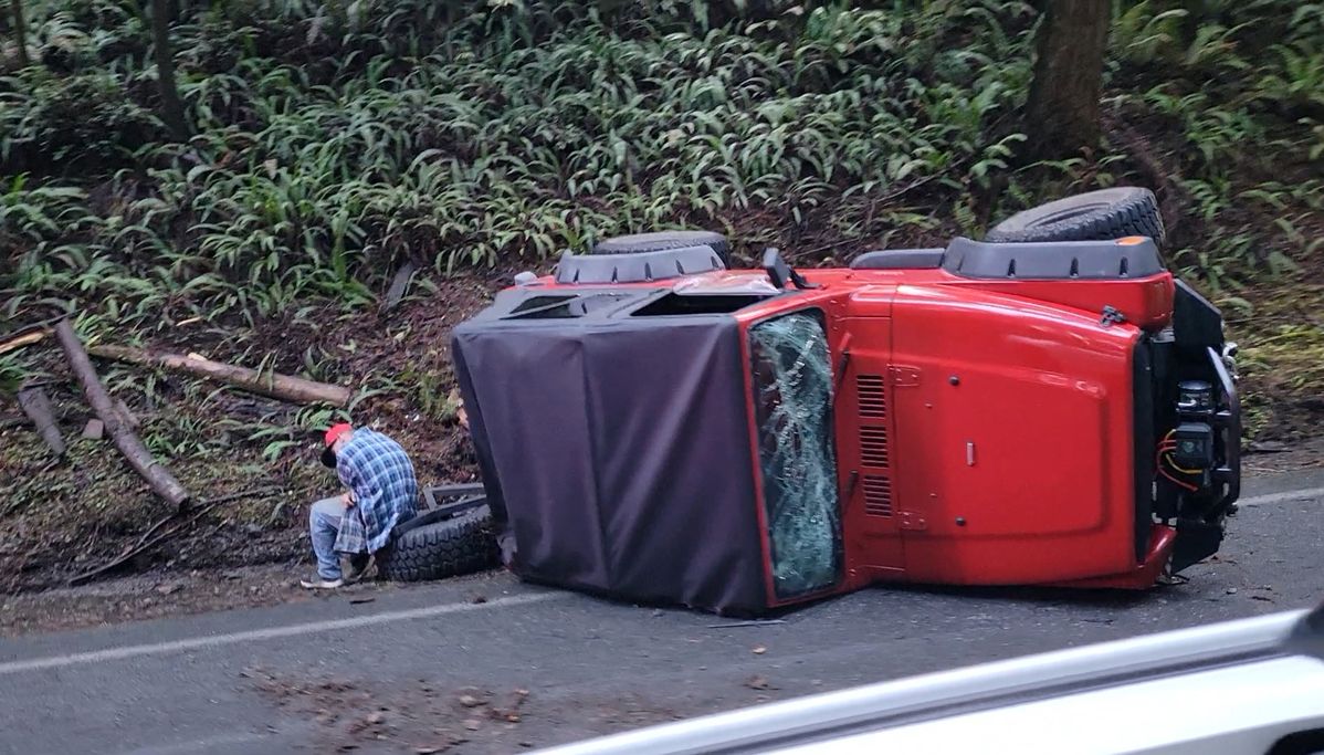 Wreck on 199 near Walker Road on February 6th