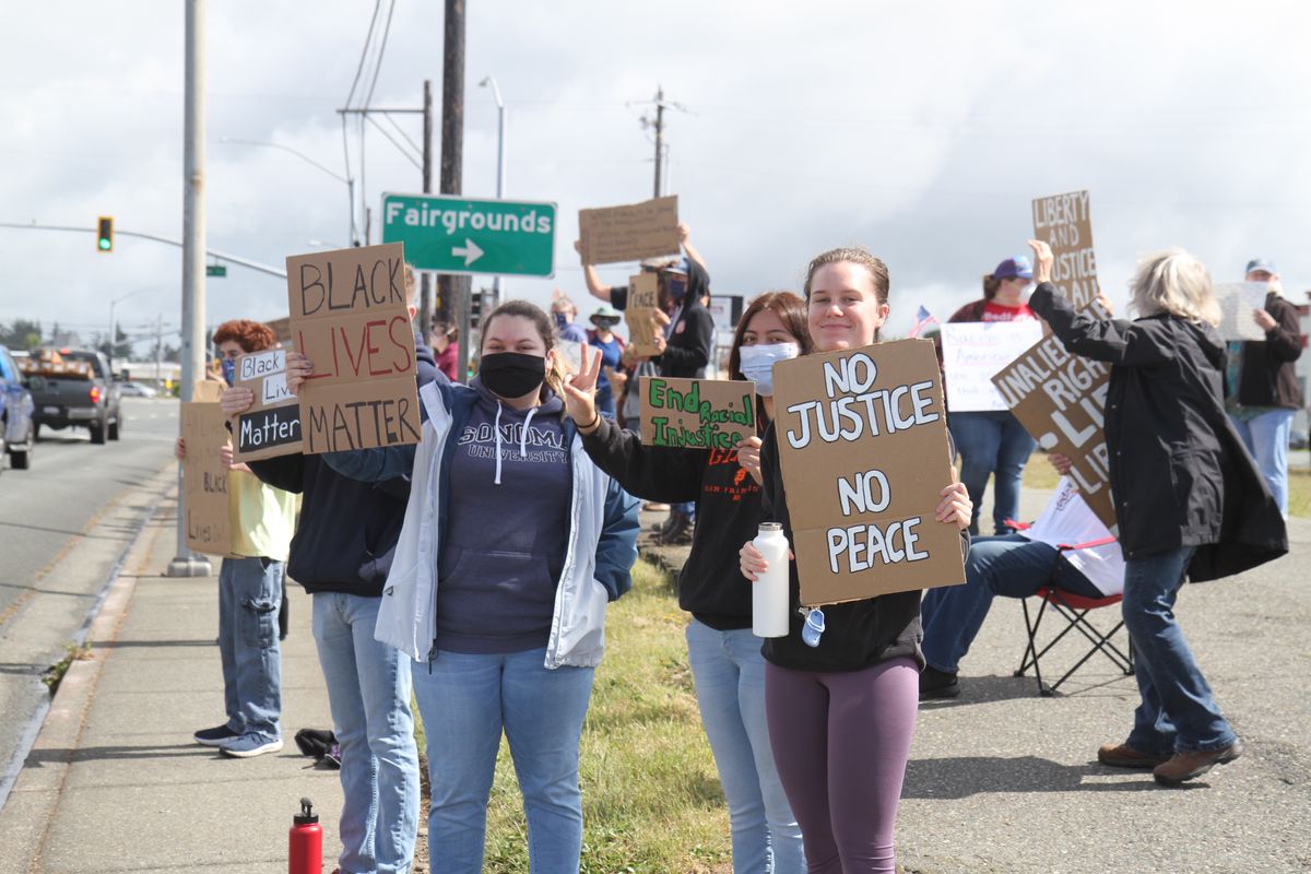 Crescent City residents host second Black Lives Matter rally Sunday