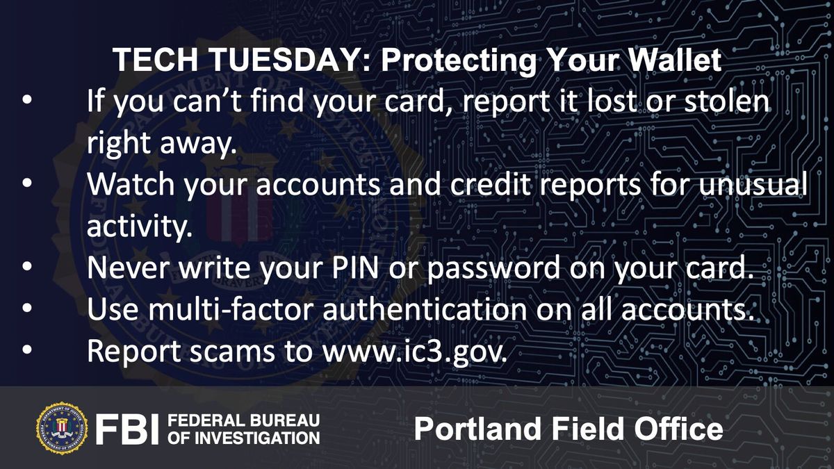 Tech Tuesday: Building a Digital Defense to Protect Your Wallet