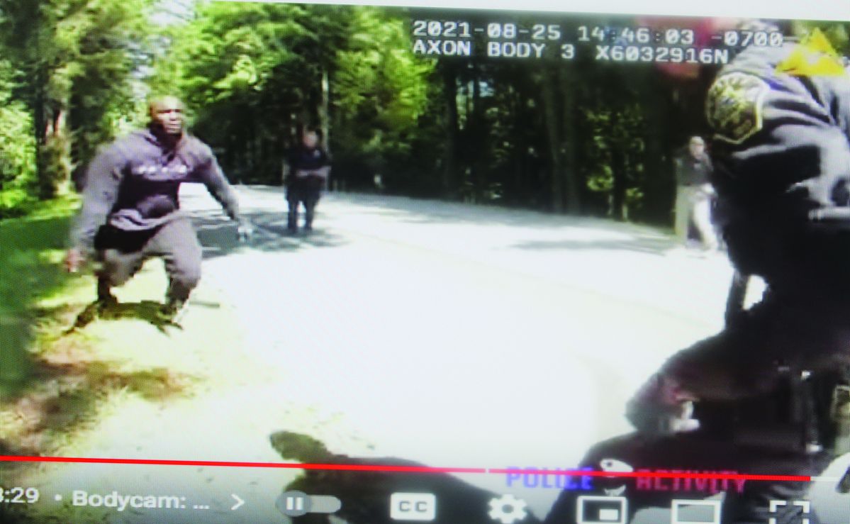 Bodycam video shows altercation that led to shooting