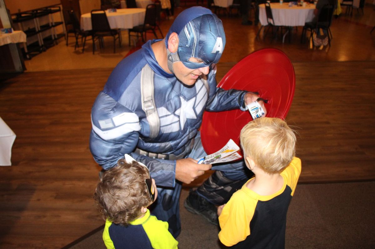 Connecting kids, first-responders and... Super Heros