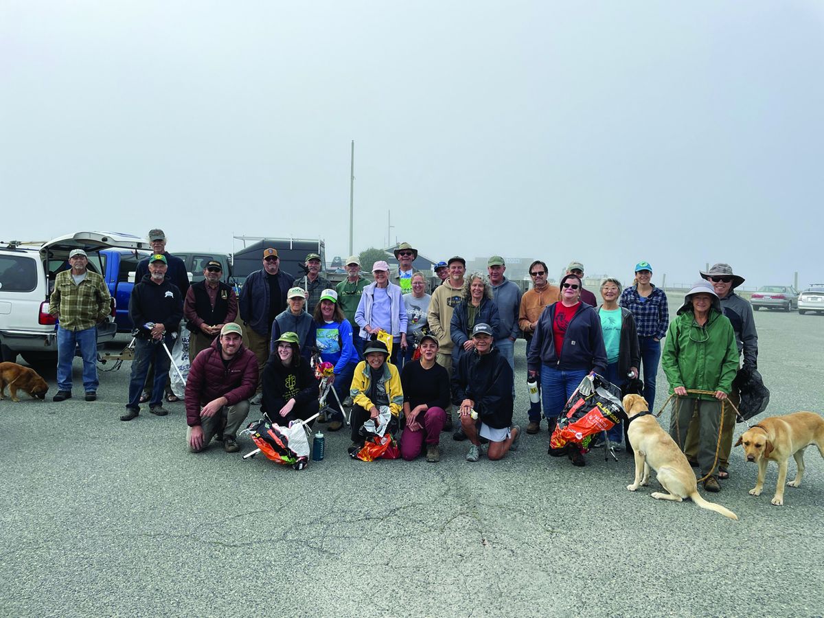 Volunteers remove 5,100 pounds of trash