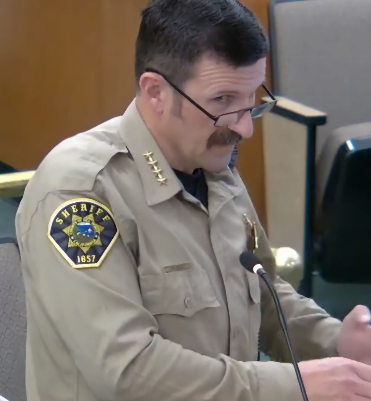 Sheriff makes his case for more money… “Boots on the Ground”