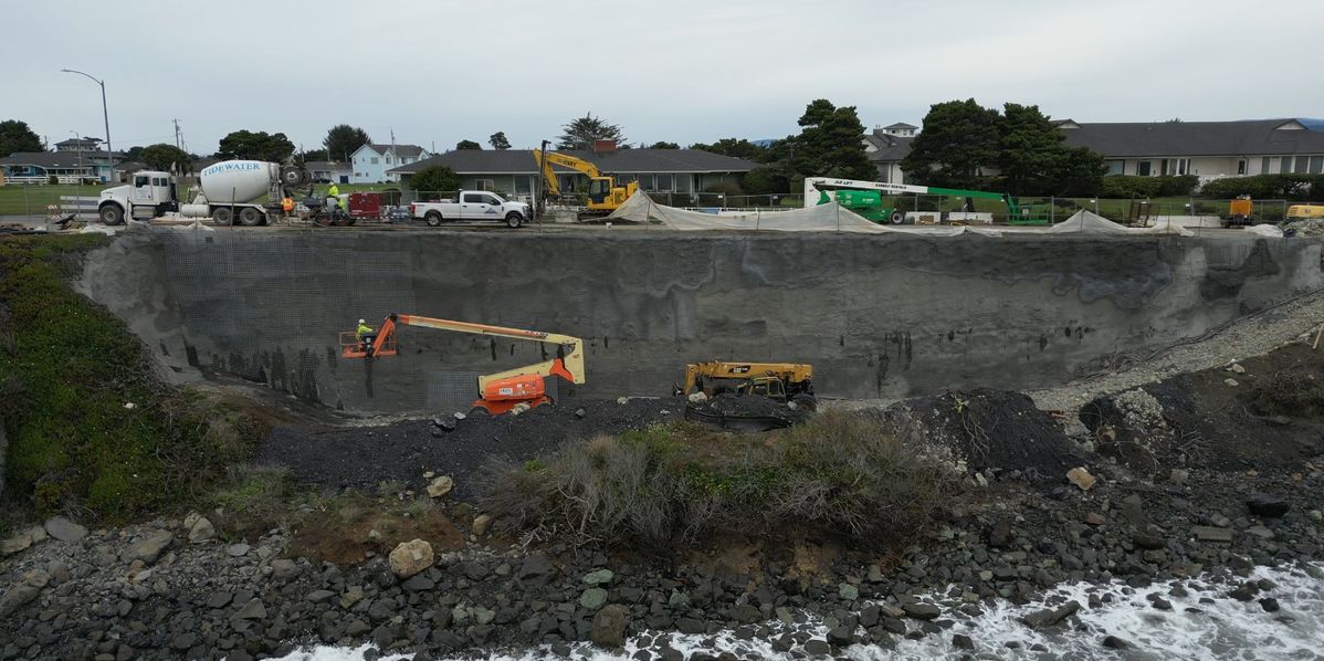 Steady Repair Progress Continues On Pebble Beach Drive