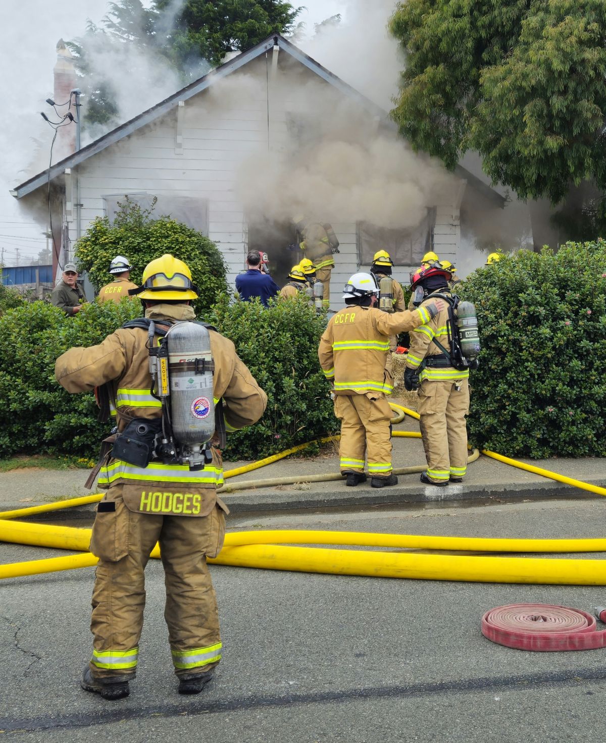 Fire and Rescue Conducts Training Exercise on Blighted Property