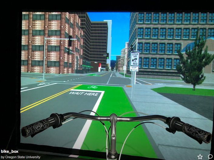 New OSU Study: ‘Bike Boxes’ can improve urban intersections for cyclists