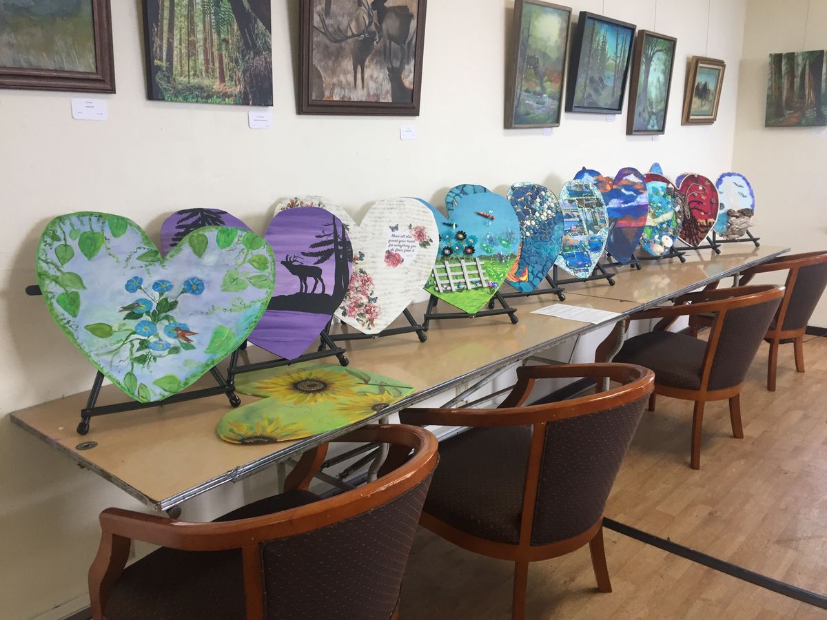 An art show from the heart